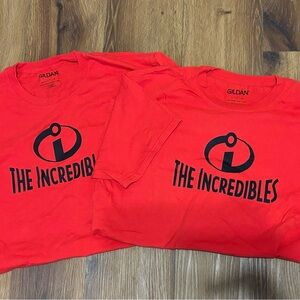 Gildan Red The Incredibles T-Shirts